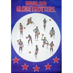 Harlem Globe-Trotters vintage 1976 commercial poster - Illustraction Gallery