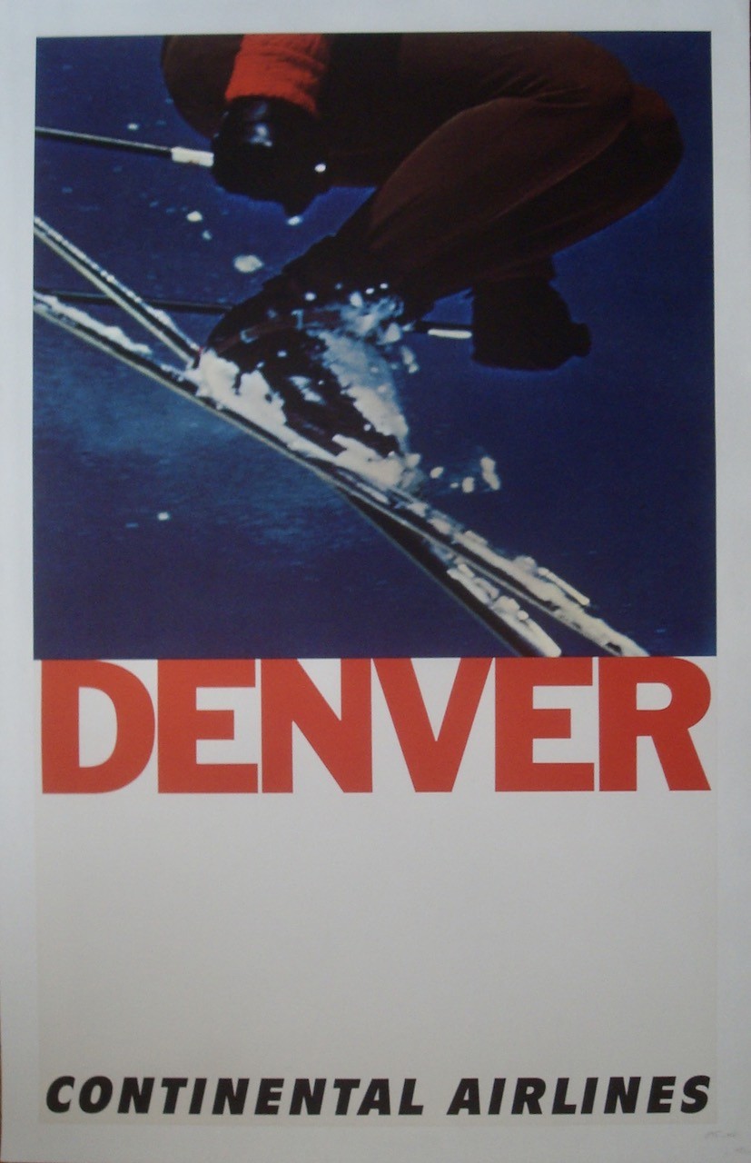 CONTINENTAL AIRLINES DENVER (1964 - LB)