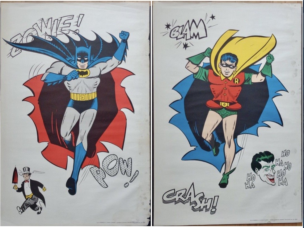 BATMAN AND ROBIN: NATIONAL PERIODICAL PUBLICATIONS 1966 (SET OF 2)